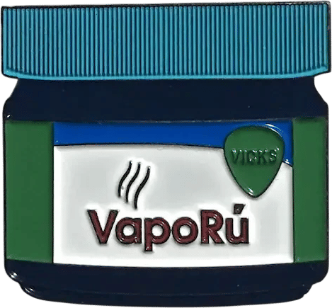 VapoRú Enamel Pin