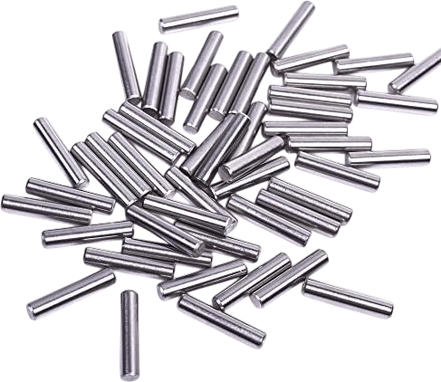 BCP 100 Pieces 5 mm x 24 mm Dowel Pin Stainless Steel Shelf Support Pin Fasten Elements
