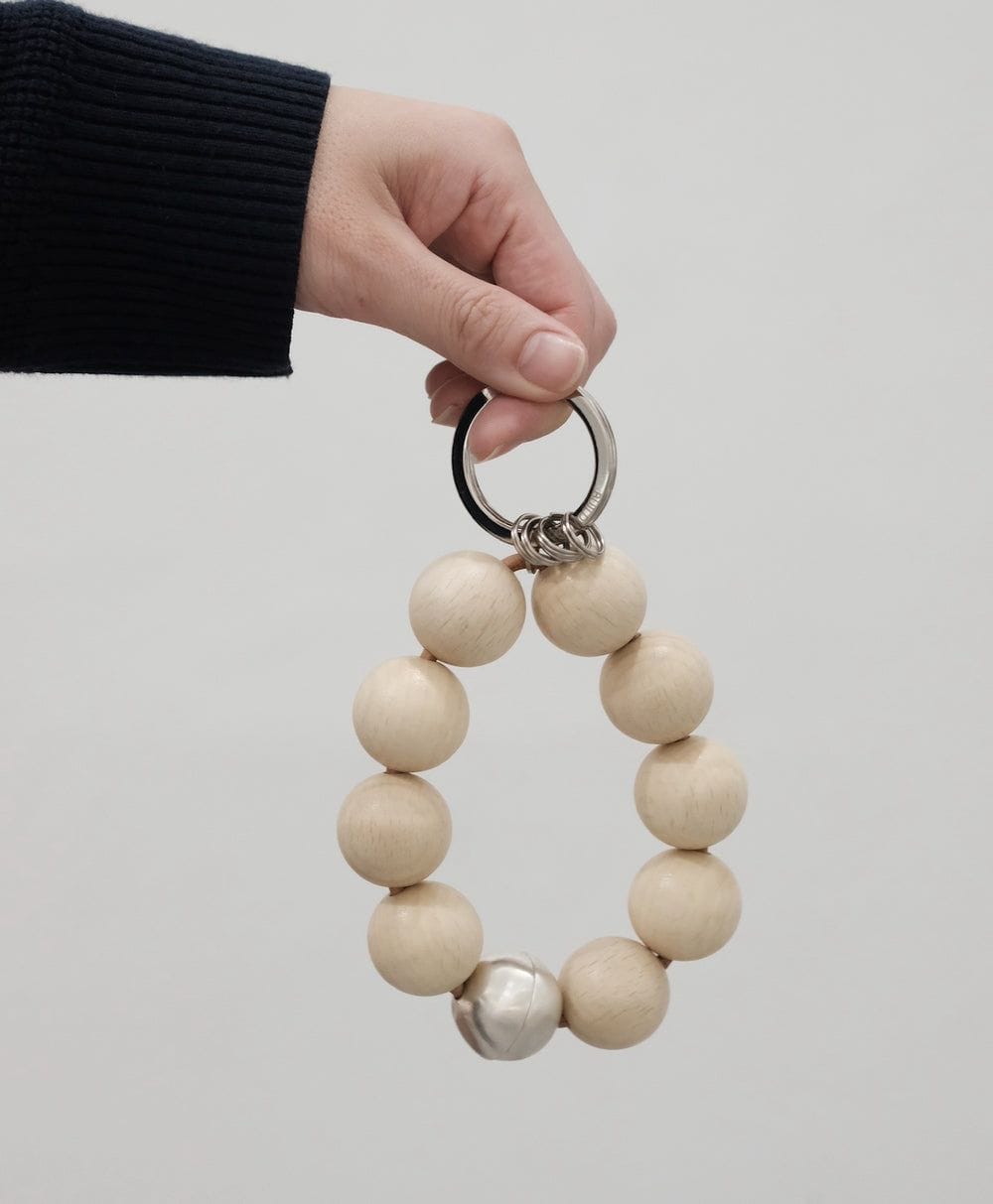 PASO x BB Wood Ball Keychain