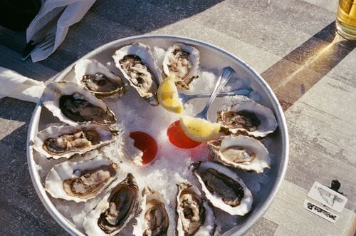 oyster happy hour with your dad