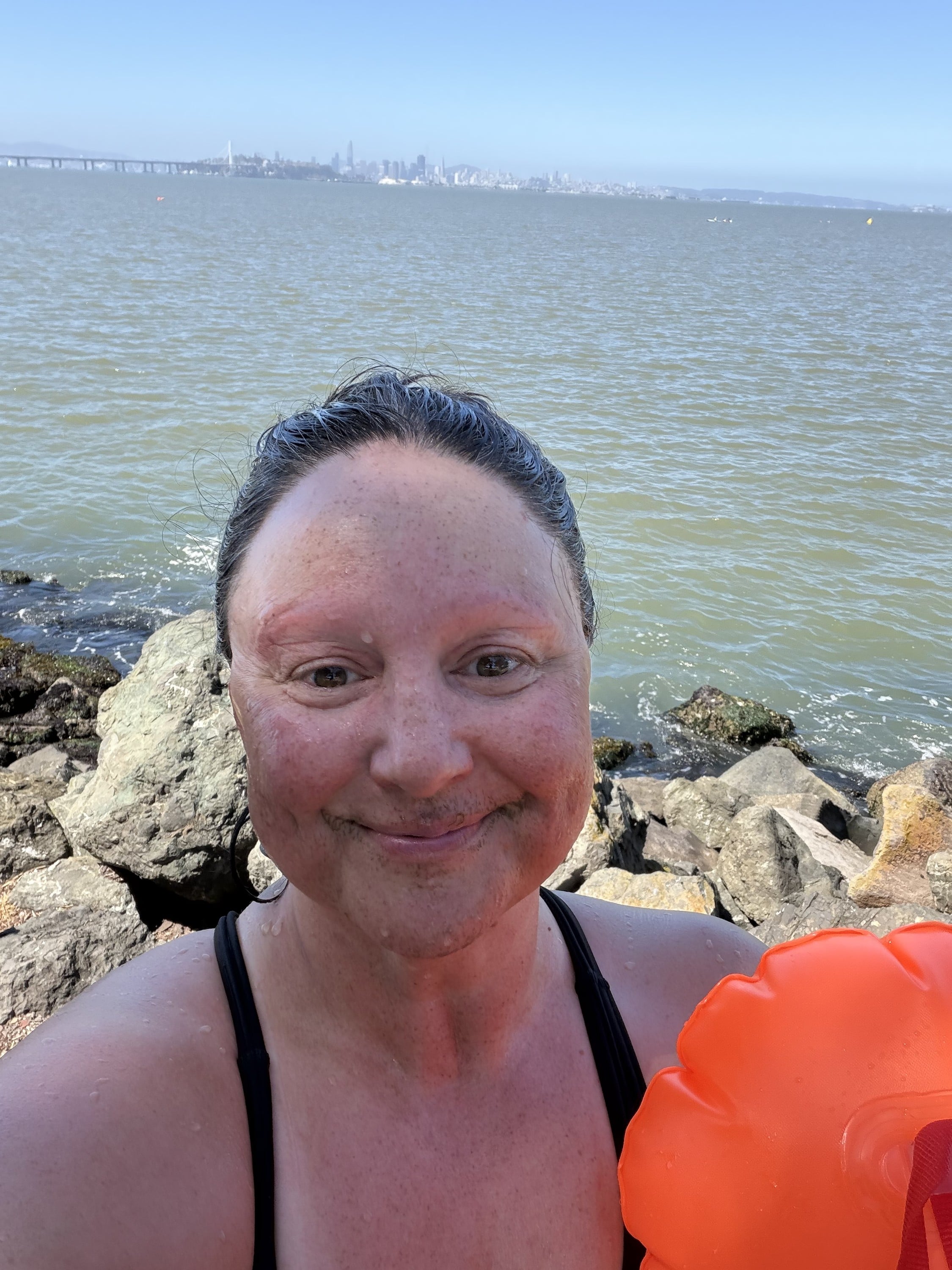 Swimming in the Bay