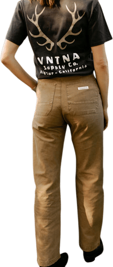 Lily High-Rise Tailored Utility Pant