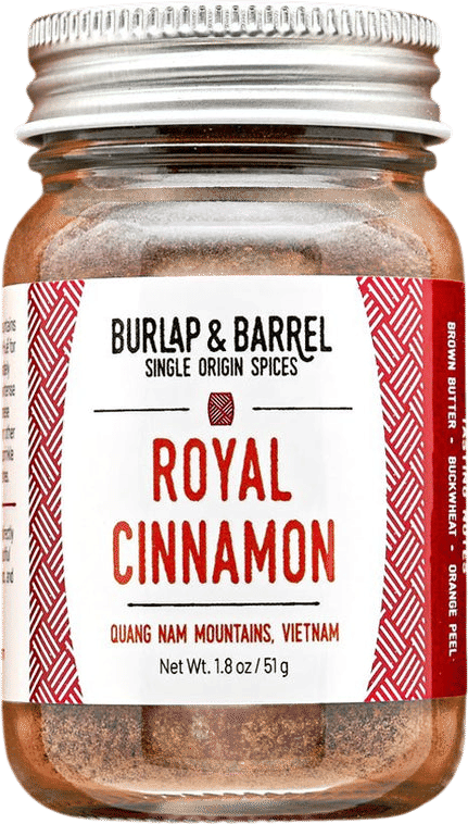 Burlap and Barrel Royal cinnamon