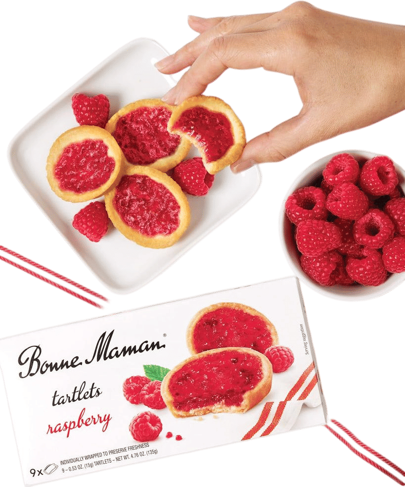 Bonne Maman Raspberry Tartlets