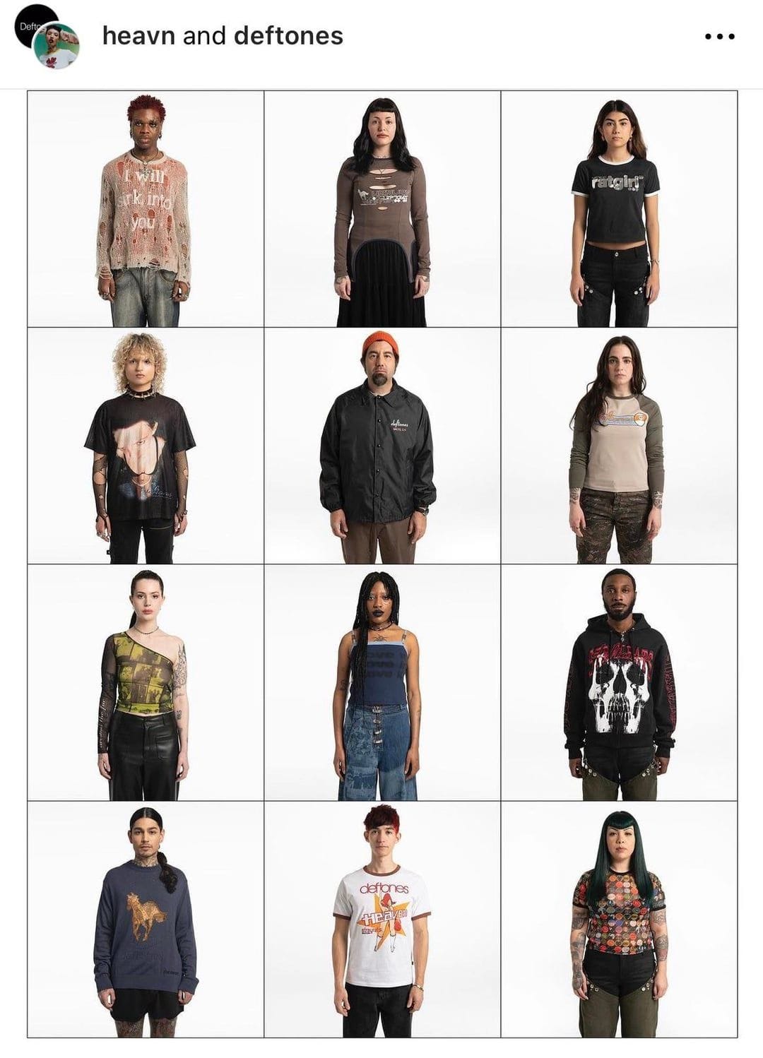 heaven by marc jacobs x deftones collection