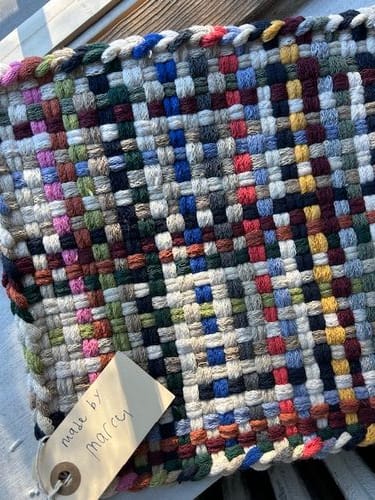 Hand-Woven Pot Holder