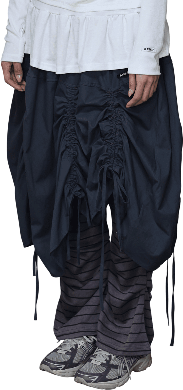 Drawn Ruffle Skirt