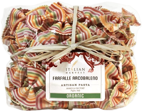 FARFALLINE ARCOBALENO ORGANIC PASTA 250g