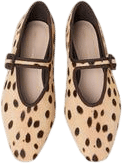 Junia Cheetah Mary Jane Flat
