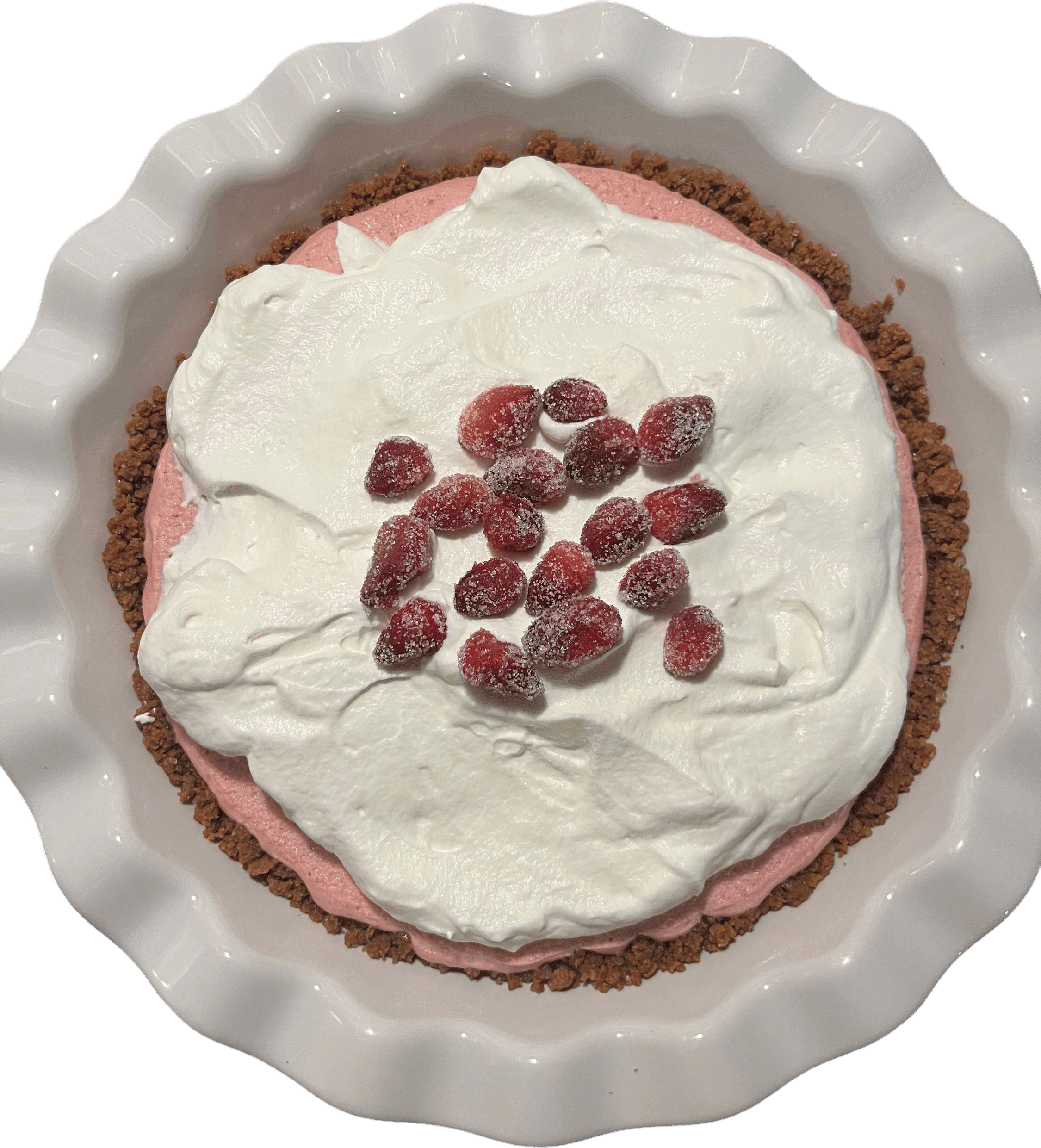 Claire Saffitz’s Cranberry Pomegranate Mousse Pie