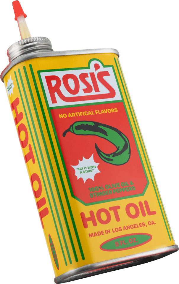 Rosi's Hot Oil Can