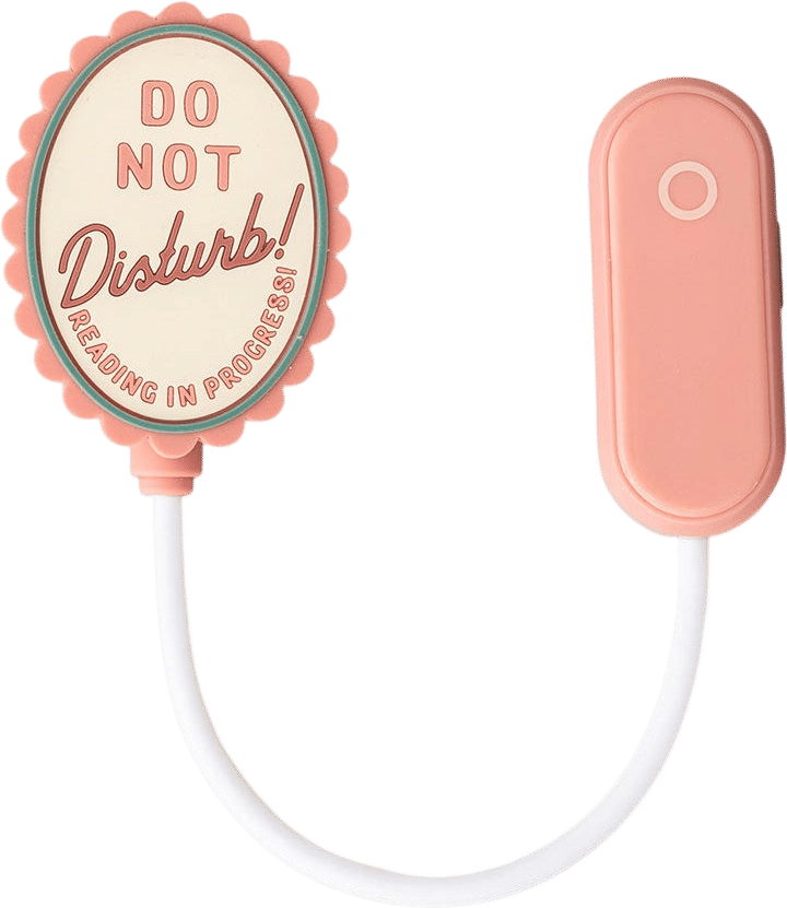 DO NOT DISTURB BOOK LIGHT