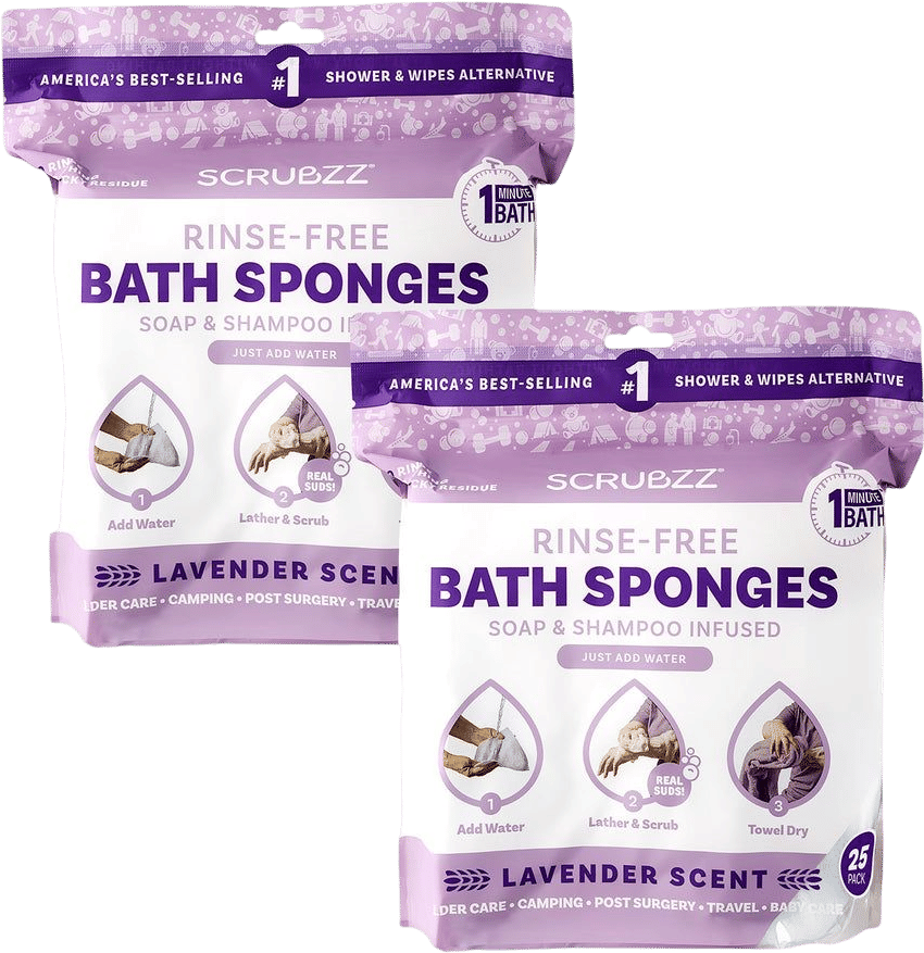 Scrubzz Bathing Sponges