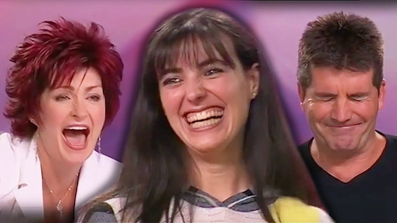 Sharon Osbourne & Simon Cowell Cry With Laughter