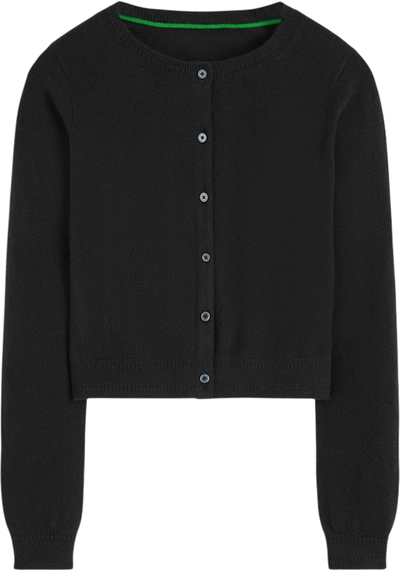 Eva Cashmere Cropped Cardigan