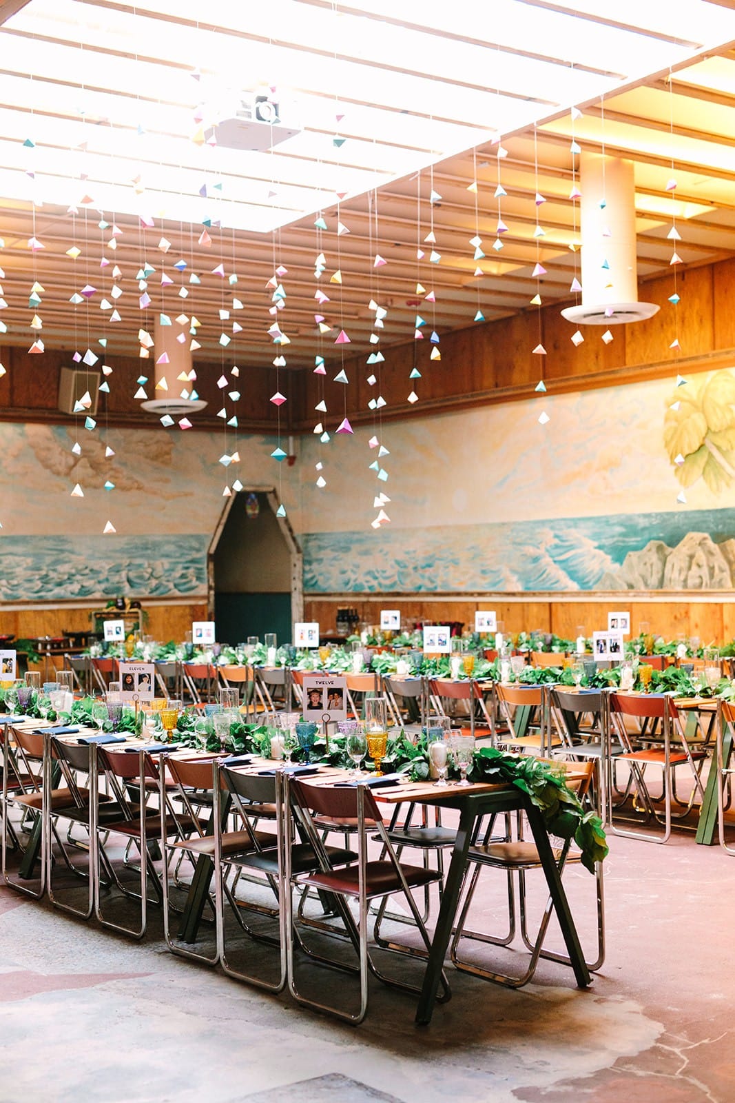 Origami Ceiling Installation 