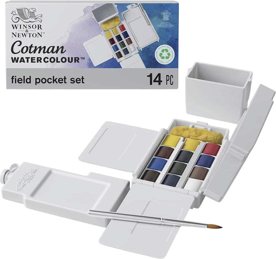 Windsor Newton Watercolor Set