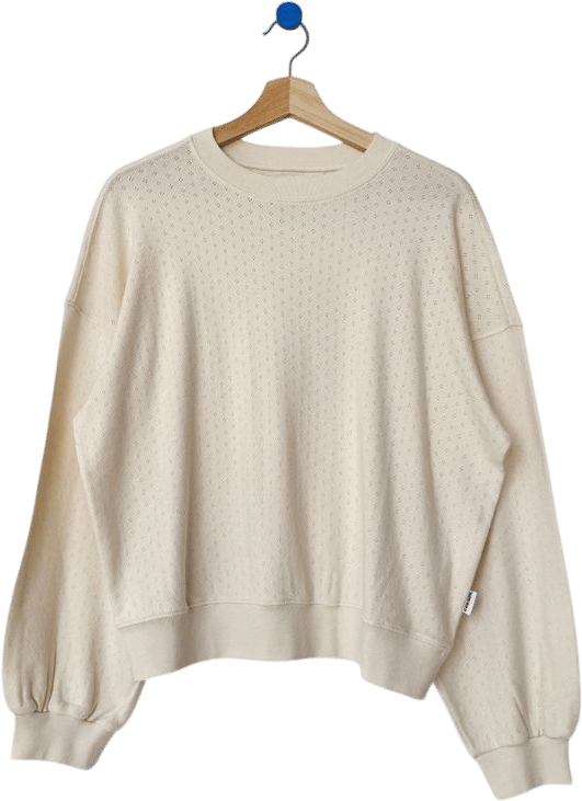 Pointelle Core Sweatshirt - Naturel