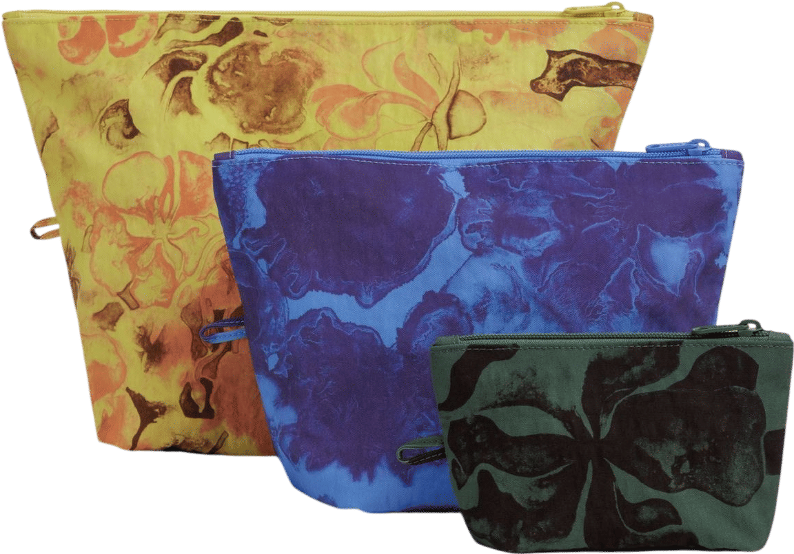 Baggu Go Pouch Set x MoMa x Ruth Asawa