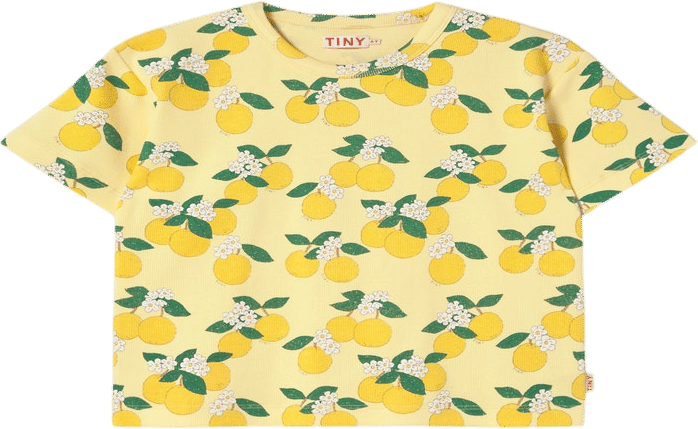 TINYCOTTONS Oranges Rib Tee