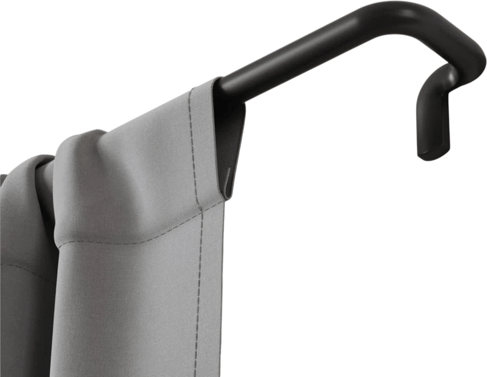 Wrap Around Blackout Curtain Rod