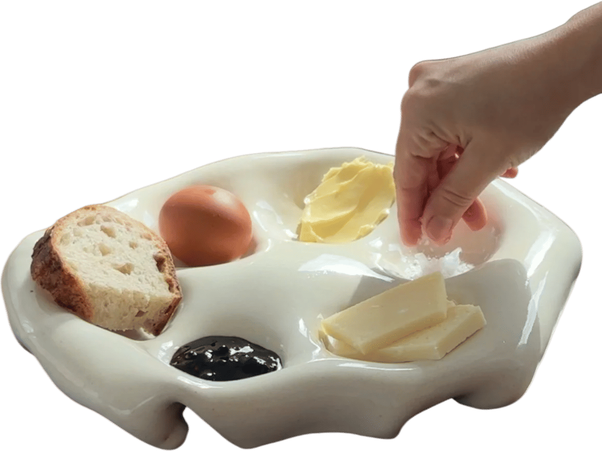 Goobs Ceramics Snack Plate