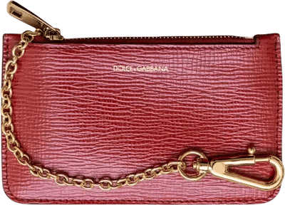 Dolce & Gabbana Leather Card Wallet