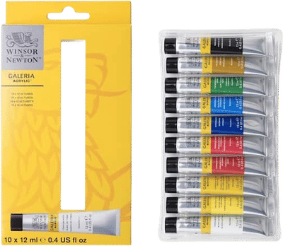 Galeria Acrylic Paint 10 Color Set