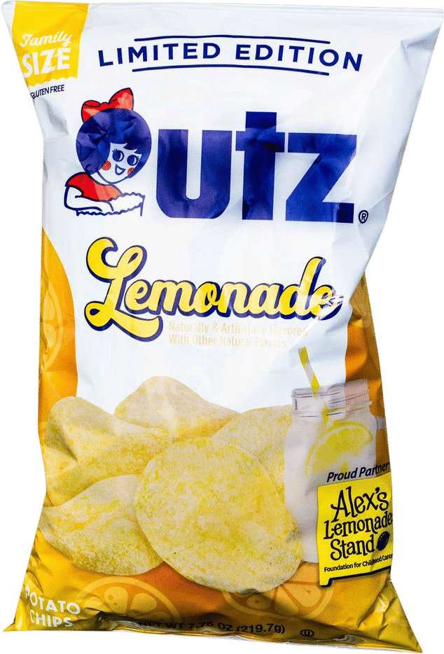 Utz Lemonade Potato Chips 7.75oz