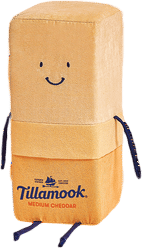 Medium Cheddar Cheese Loafie Plush