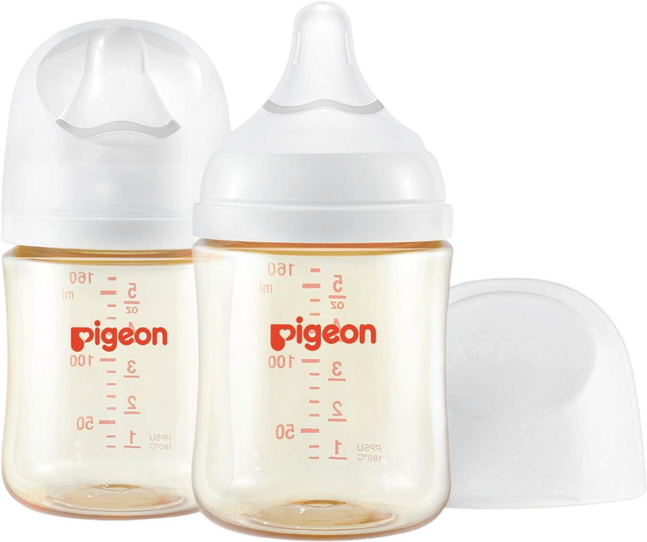 Wide Neck Baby Bottle for Newborns 2 Packs,5.4 Oz
