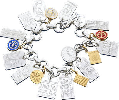 The Jet Set Charm Bracelet