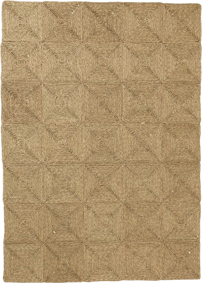 Barmer Tiled Seagrass Rug