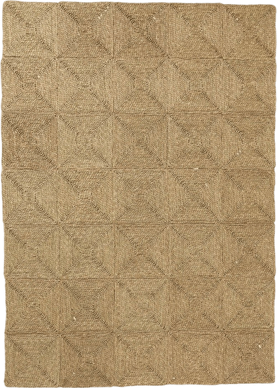 Barmer Tiled Seagrass Rug