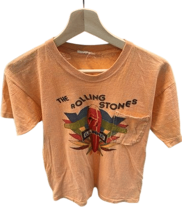 Vintage 1975 Rolling Stones Tour T-Shirt