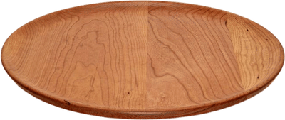 Cherry Wood Round Serving Platter