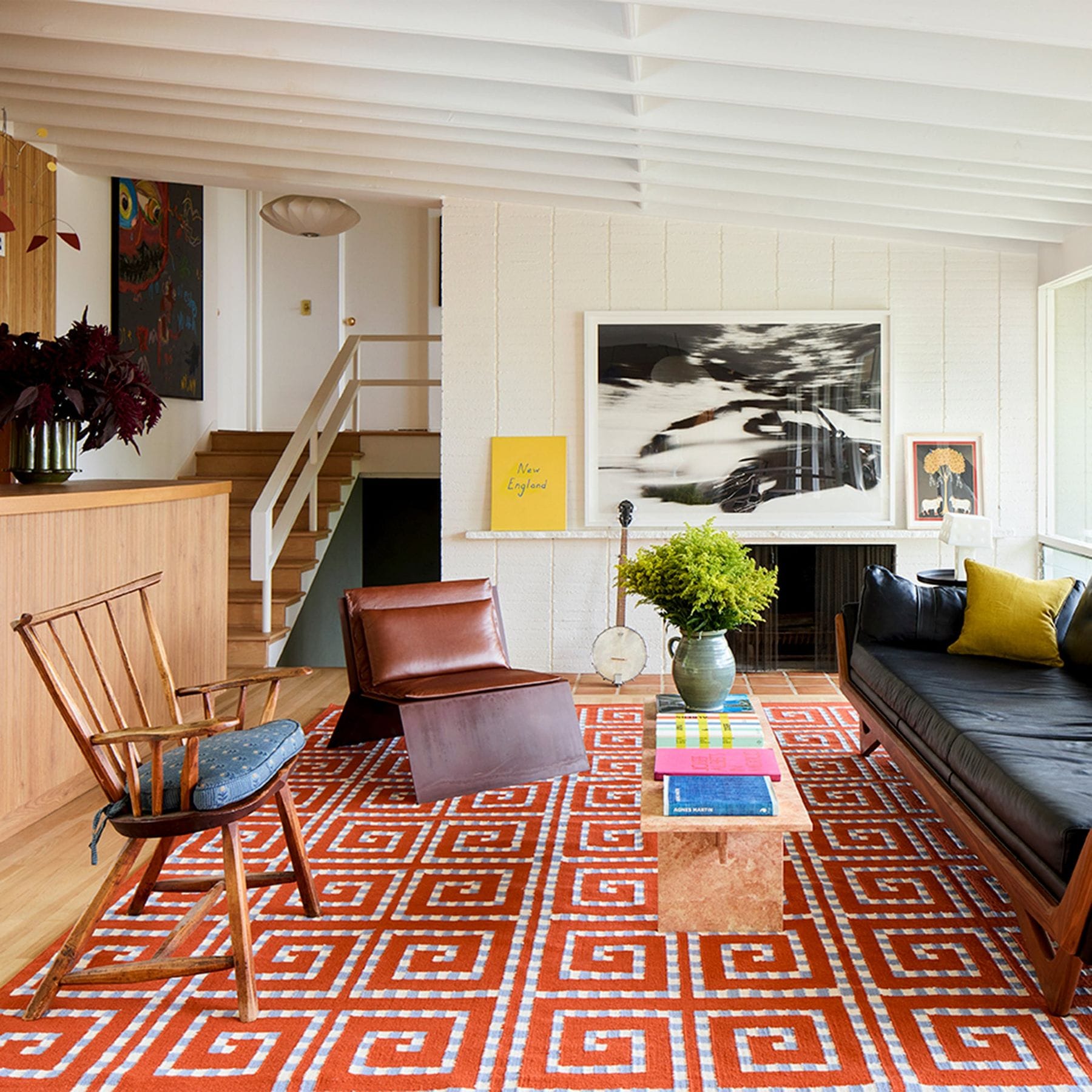 Block Shop Greek Key Rug