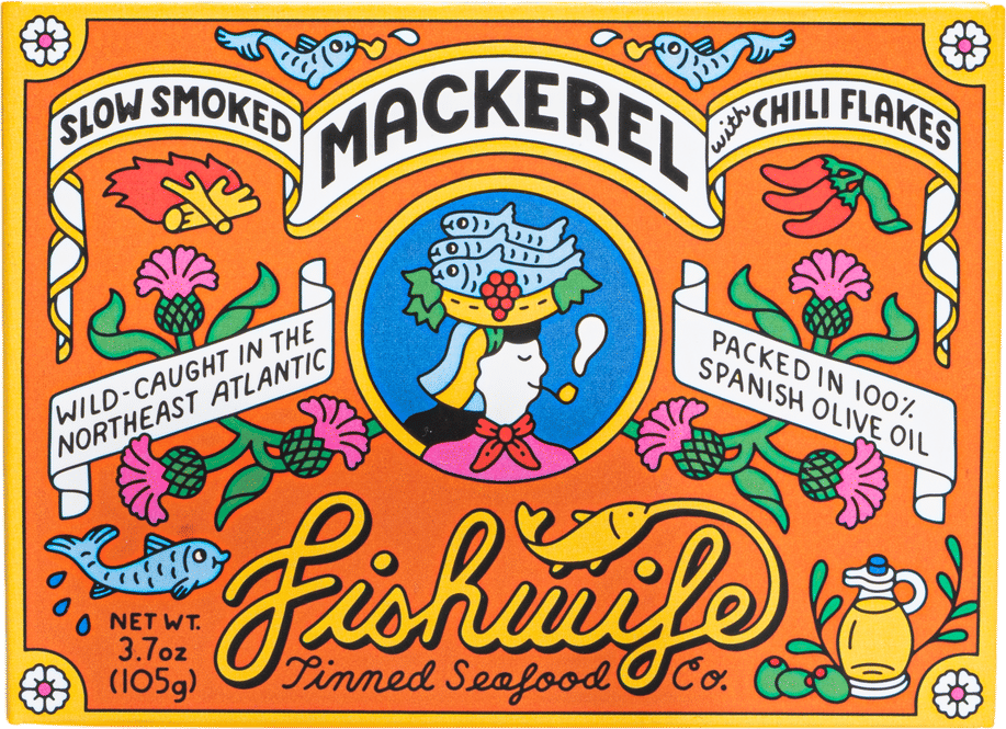 Slow Smoked Mackerel with Chili