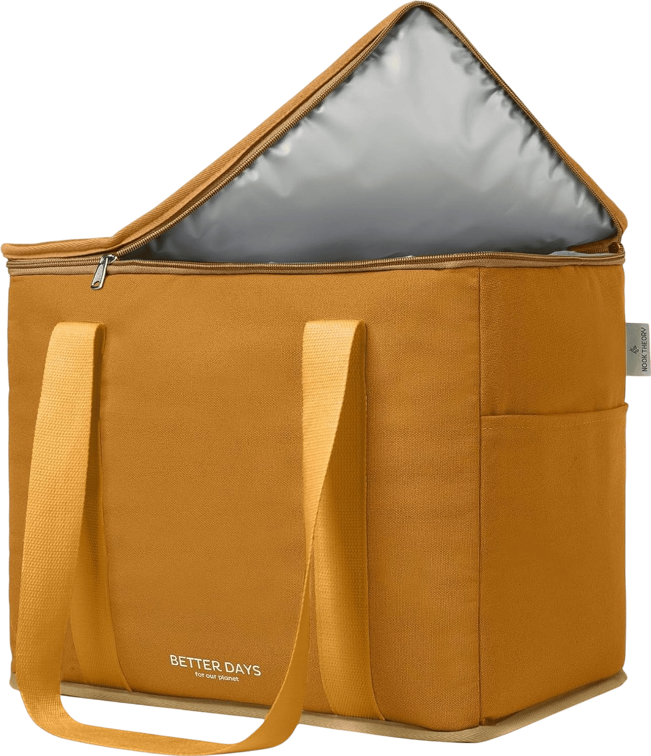 Reusable Insulated Grocery Bag (Caramel)