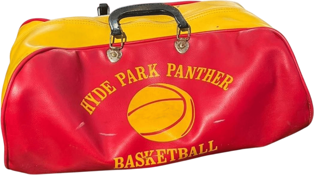 Vintage 70s/80s Hyde Park Panther Basketball Duffle Bag