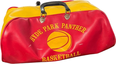 Vintage 70s/80s Hyde Park Panther Basketball Duffle Bag