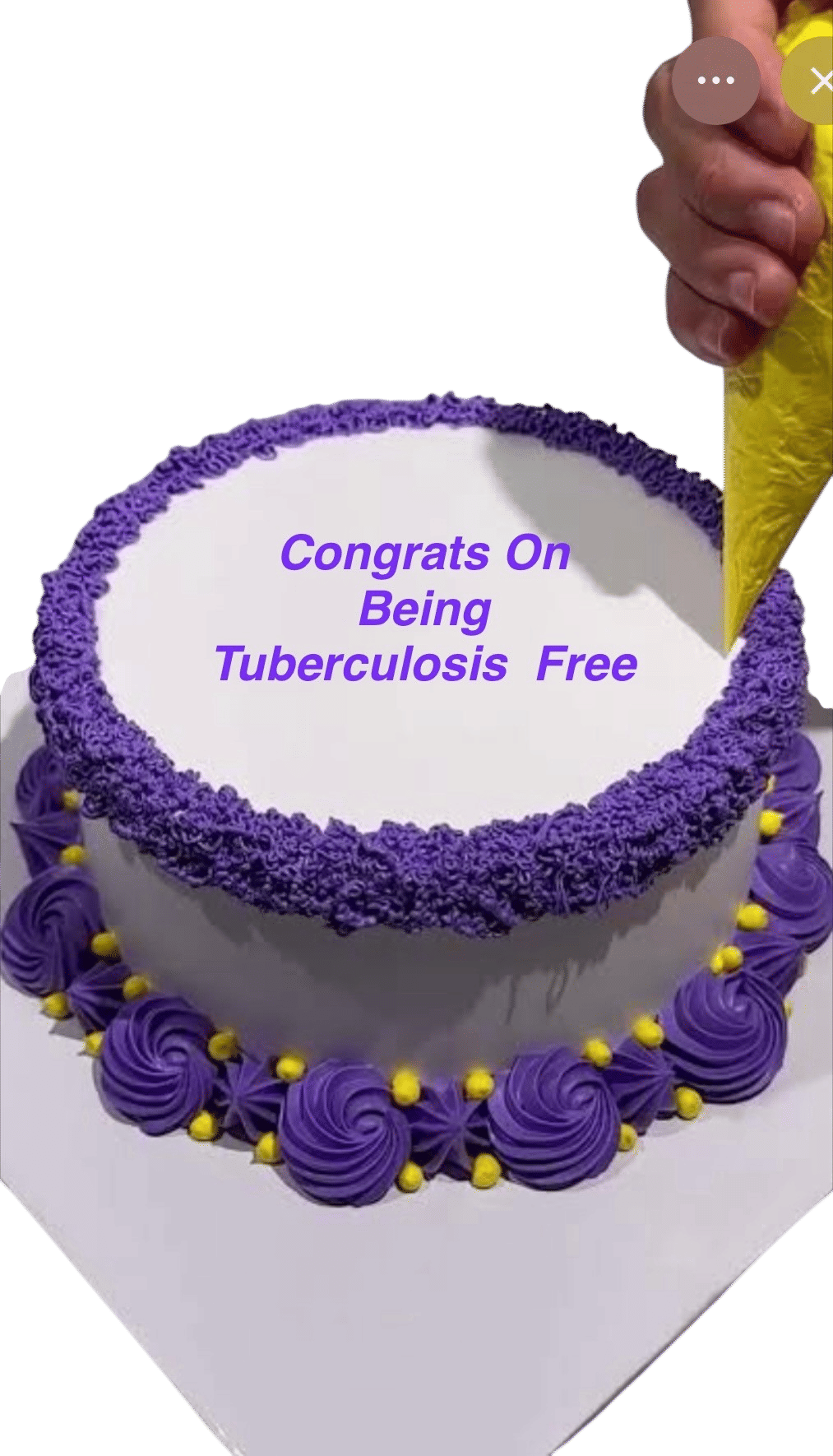 sending your friends congratulatory cakes for mundane events