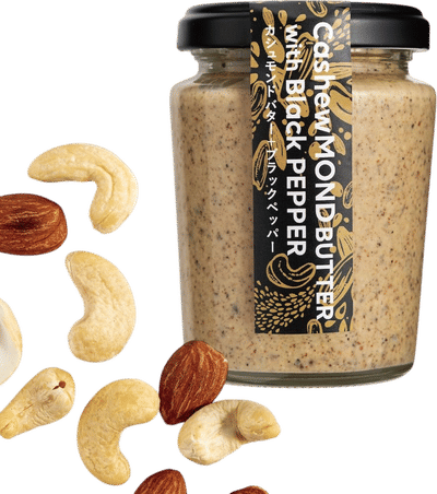 Cashew Almond Butter with Black Pepper