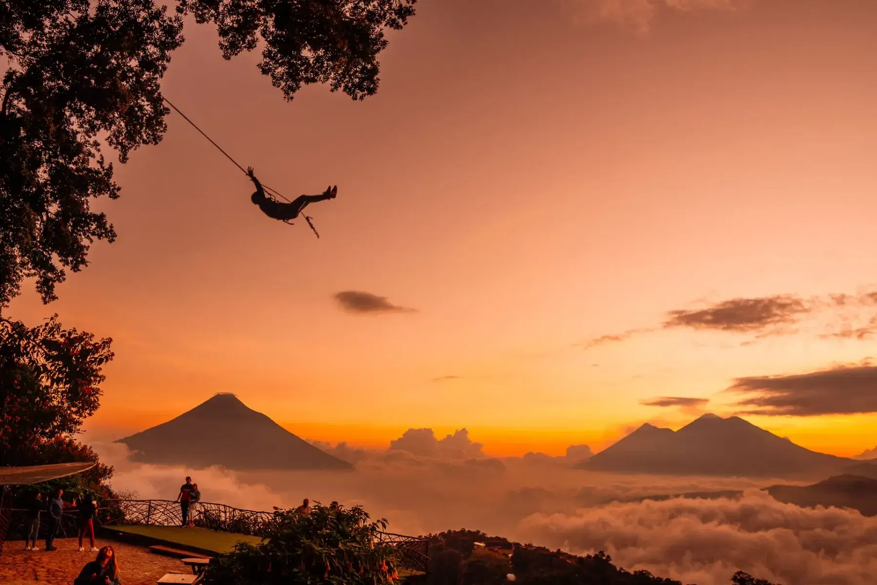 Hobbitenango in Antigua, Guatemala