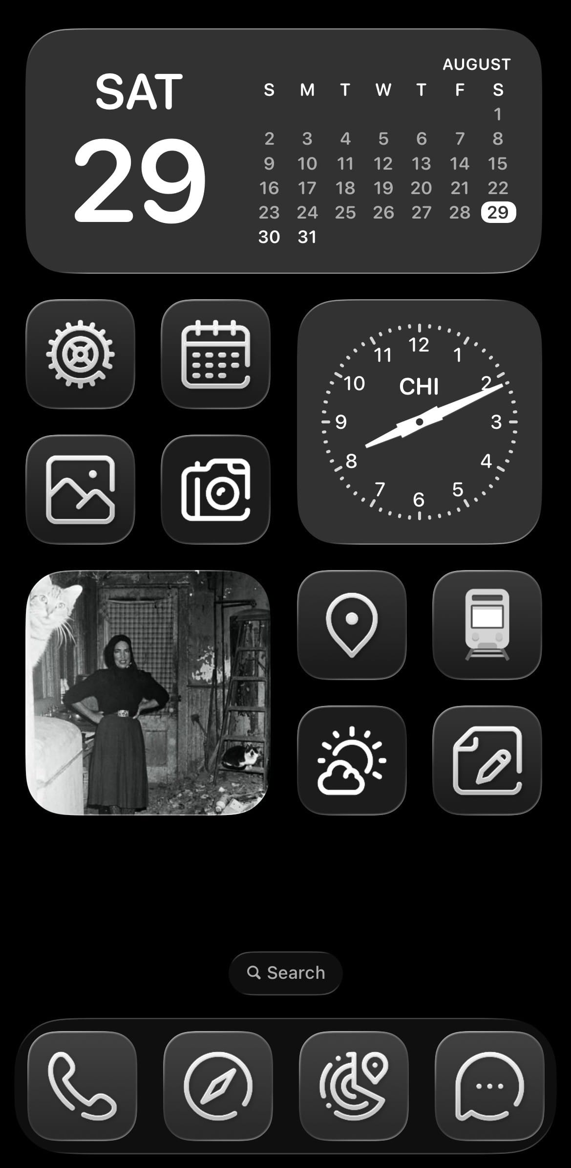 make your phone look boring