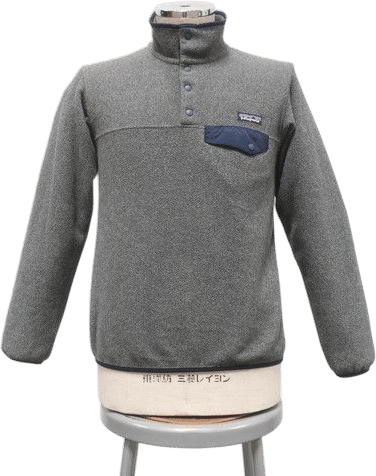 Patagonia Synchilla Snap-T Fleece Pullover Womens Size S Sweater Grey 25455