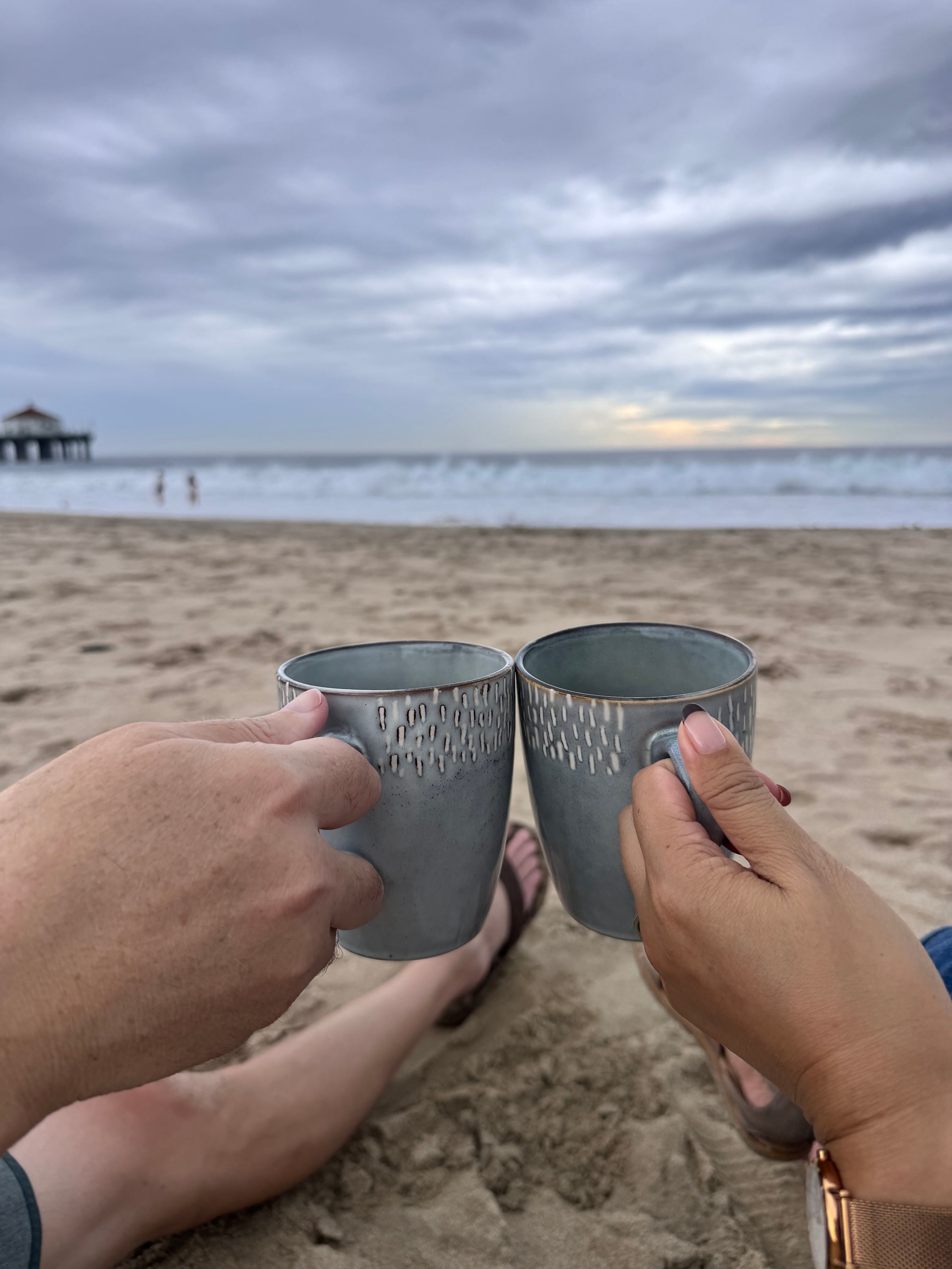 Taking home mugs on vacation