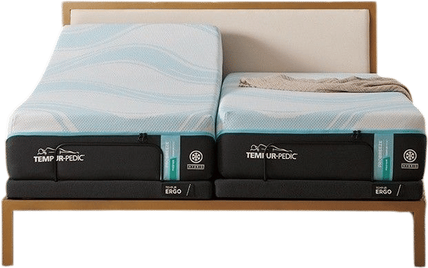 A TempurPedic Adjustable Split King mattress