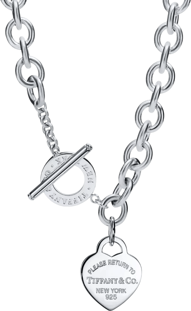 Return to Tiffany Heart Tag Toggle Necklace