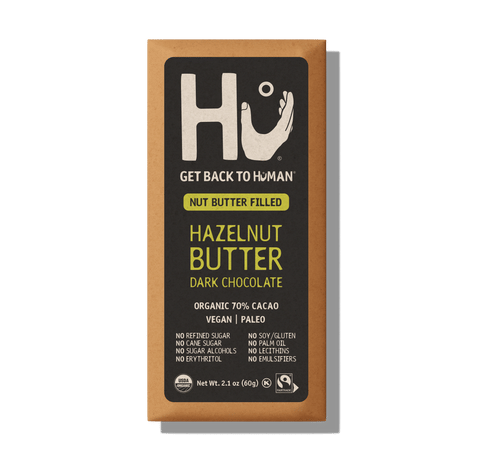 Hazelnut Butter Dark Chocolate Bar
